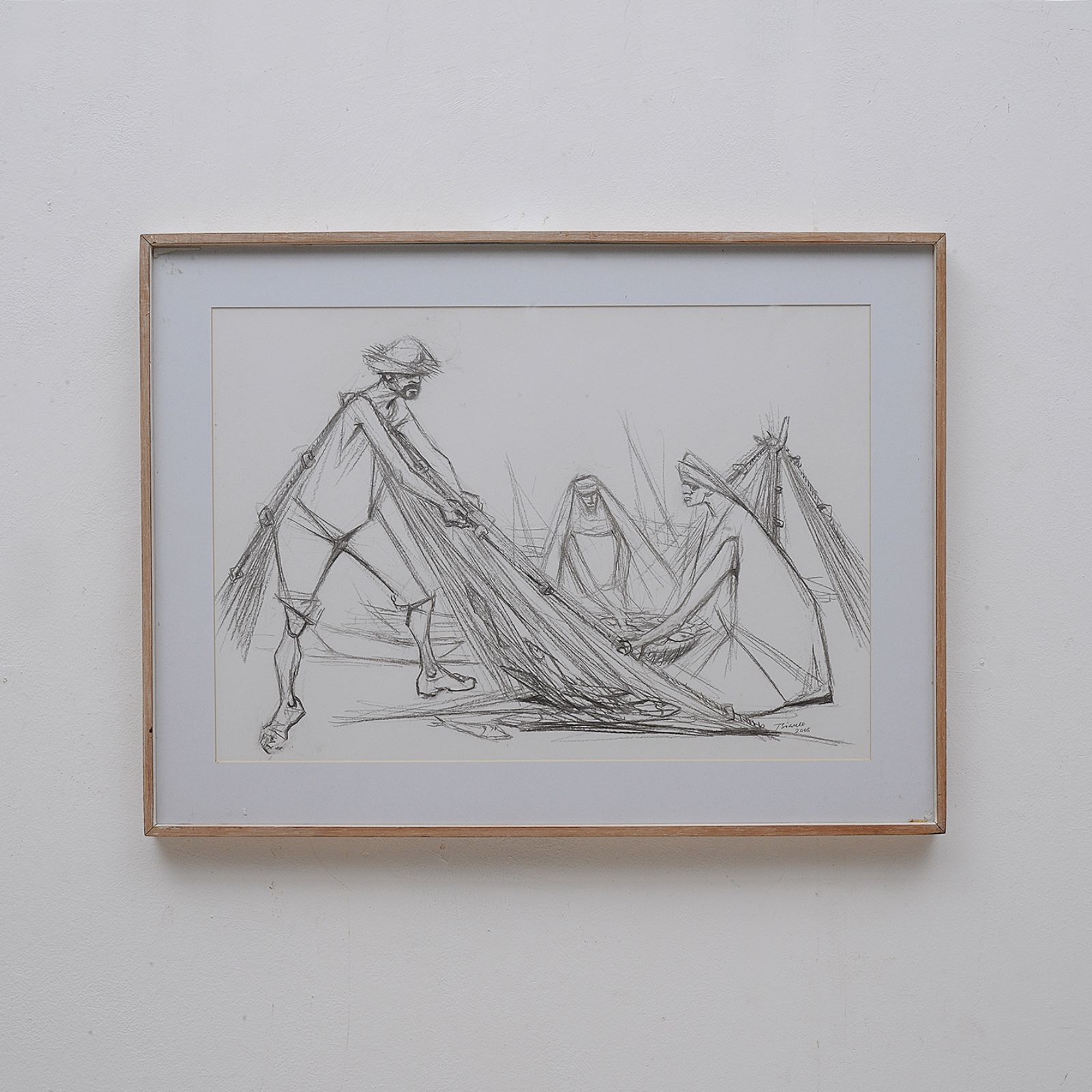 Enrico Bianco (1918-2013), Pescadores, 2005 - foto 2 de 4