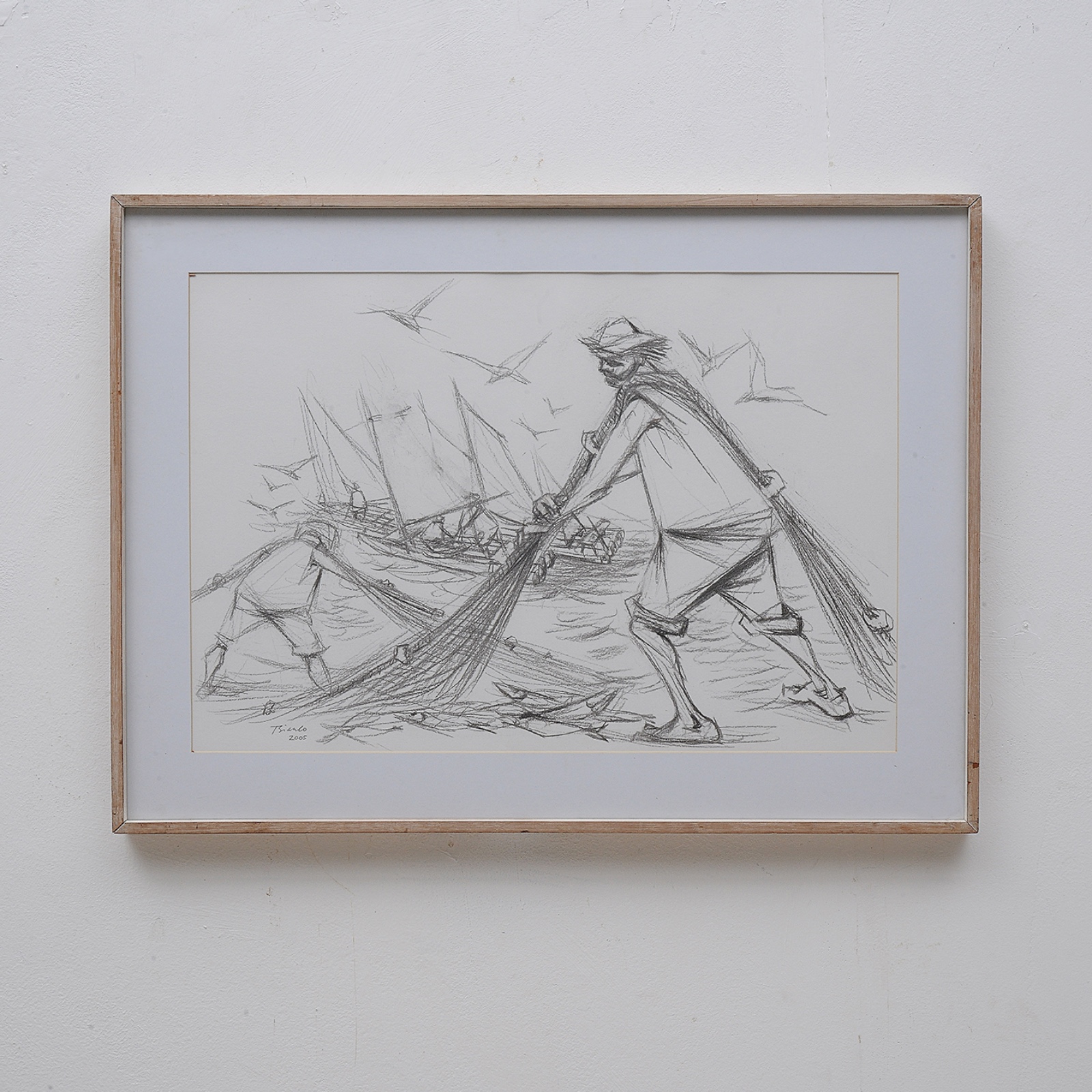 Enrico Bianco (1918-2013), O pesador, 2005 - foto 3 de 5