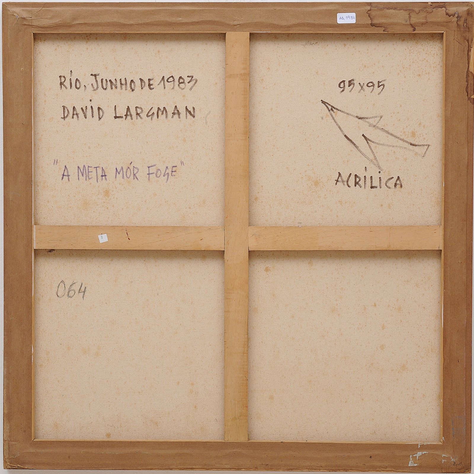 David Largman (1928-2005), A Meta Mor Foge, 1985 - foto 3 de 3