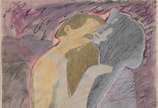 Ralph Gehre (1952), Sem Título, Casal - Desenho de pastel seco s/ papel
Ass. inf. esquerdo
