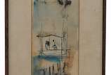 José de Dome (1921-1982), Bolivia, 1964 - Aquarela e nanquim s/ papel
Ass. inf. direito