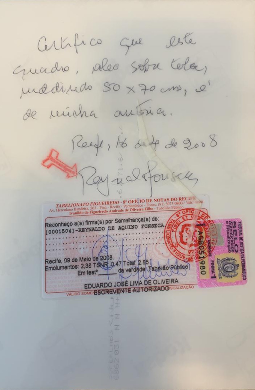 Reynaldo Fonseca (1925-2019), Menino Mascarado, 2008 - foto 3 de 5