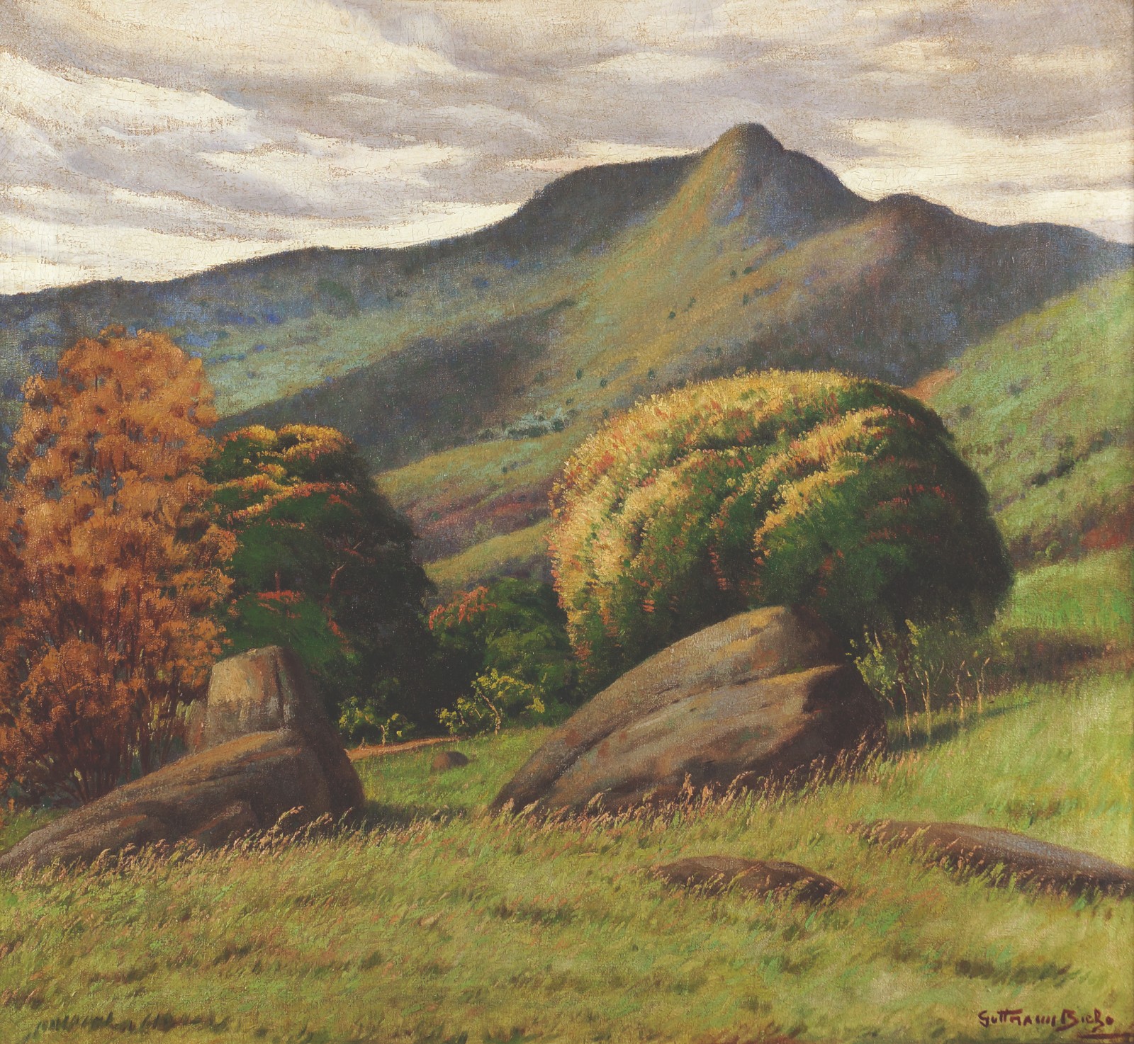 Guttmann Bicho (1888-1955), PAISAGEM SERRANA