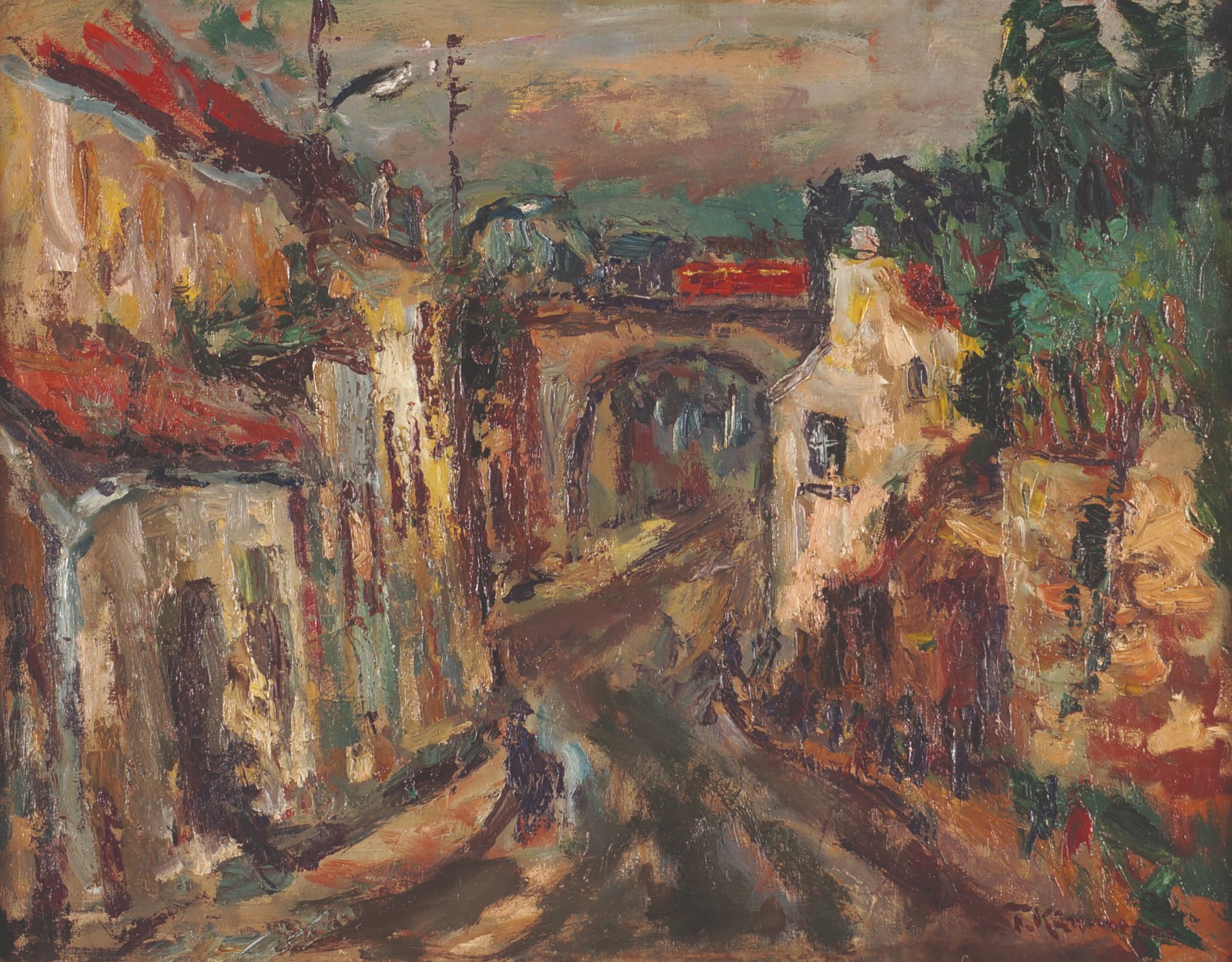 Tadashi Kaminagai (1899-1982), ARREDORES DE PARIS