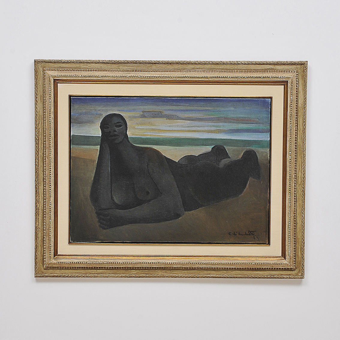 Di Cavalcanti (1897-1976), Mulata na praia - foto 2 de 2