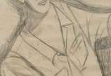 Djanira (1914-1979), Figura - Desenho a carvão<br>Ass. inf. esquerdo<br>Procedência : Ex- Coleção Rachel Trompowsky Taulois da Motta e Silva (Esposa do Mottinha, viúvo da artista c