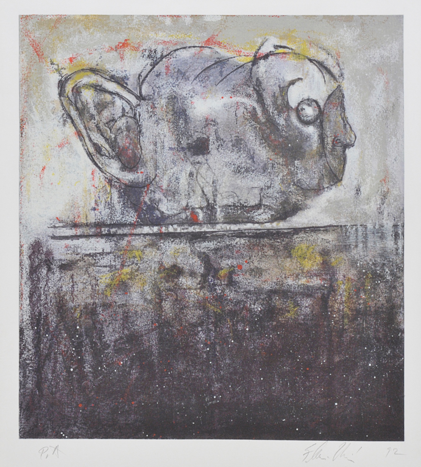 Flávio Shiró Tanaka  (1928), O Canto da Terra, 1992 - foto 1 de 6