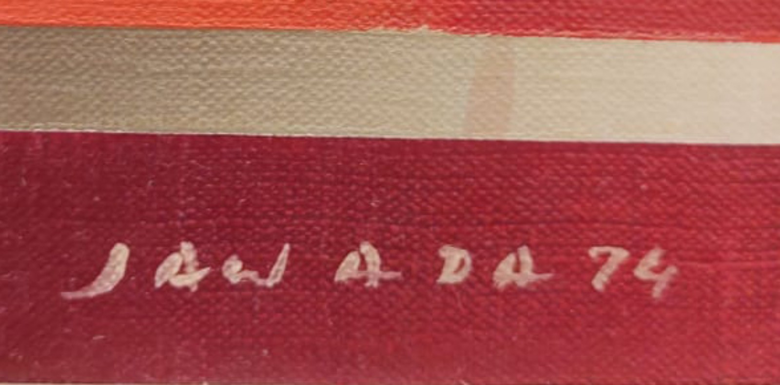 Tetsuro Sawada (1933-1999), Abstração 2 , 1974 - foto 3 de 4
