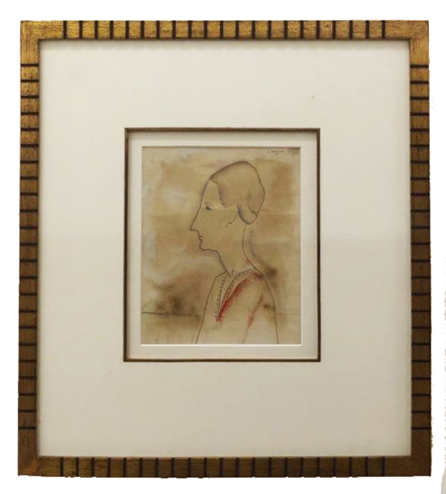 Cândido Portinari (1903-1962), Perfil de Maria, 1931 - foto 2 de 4