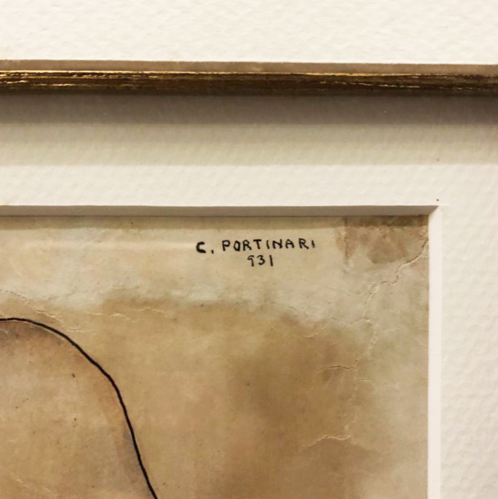 Cândido Portinari (1903-1962), Perfil de Maria, 1931 - foto 4 de 4