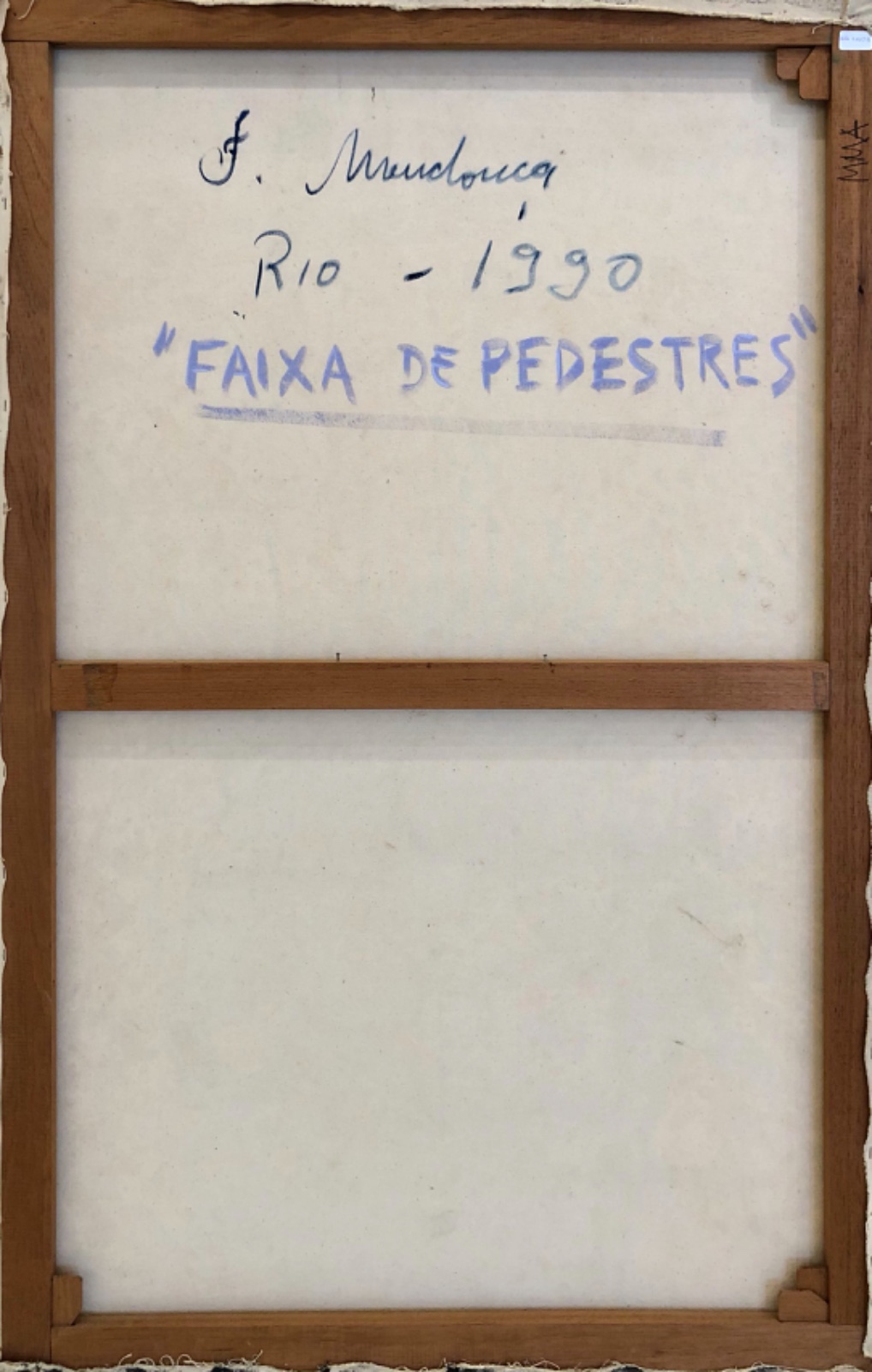 Fernando Mendonça (1962), Faixa de pedestre, 1990 - foto 5 de 5
