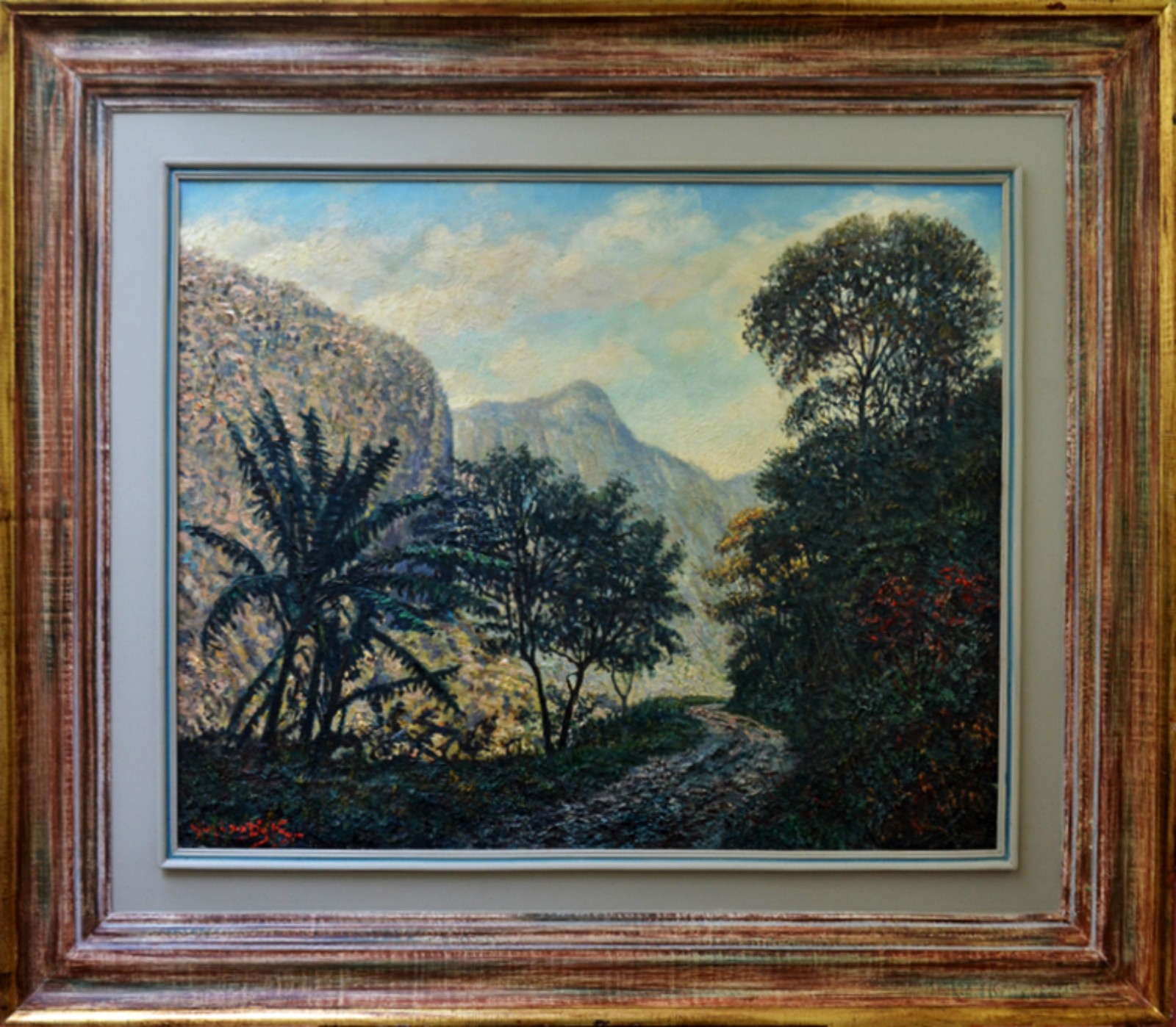 Win Van Dijk (1915-1990), Paisagem de Petrópolis – Independência, 1969 - foto 1 de 3
