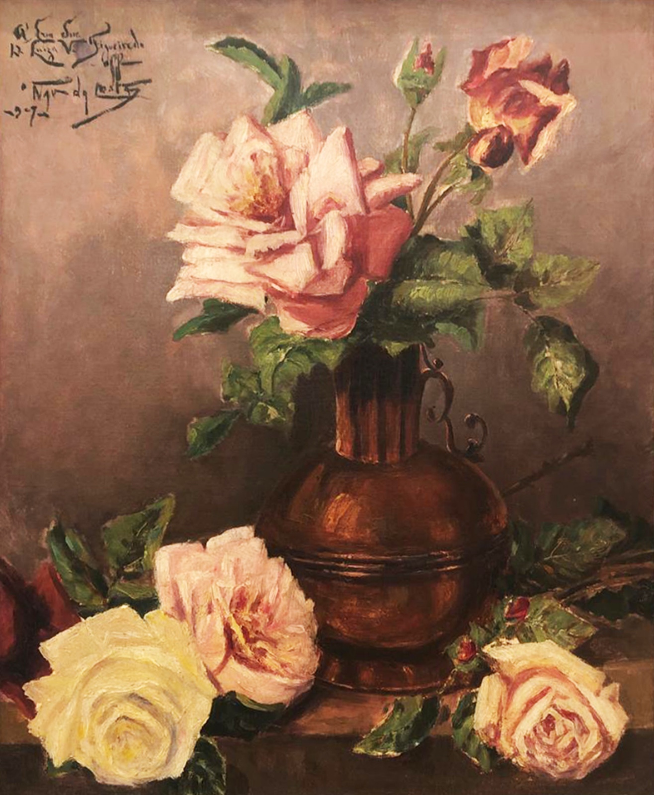Navarro da Costa (1883-1931), Rosas, 1909 - foto 1 de 5