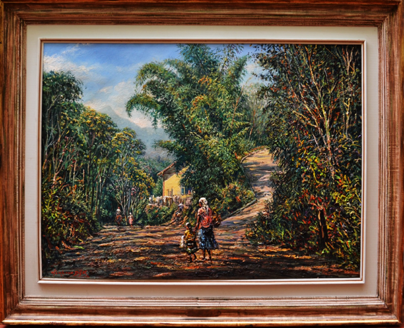 Win Van Dijk (1915-1990), Paisagem de Petrópolis – Brasil - foto 1 de 4