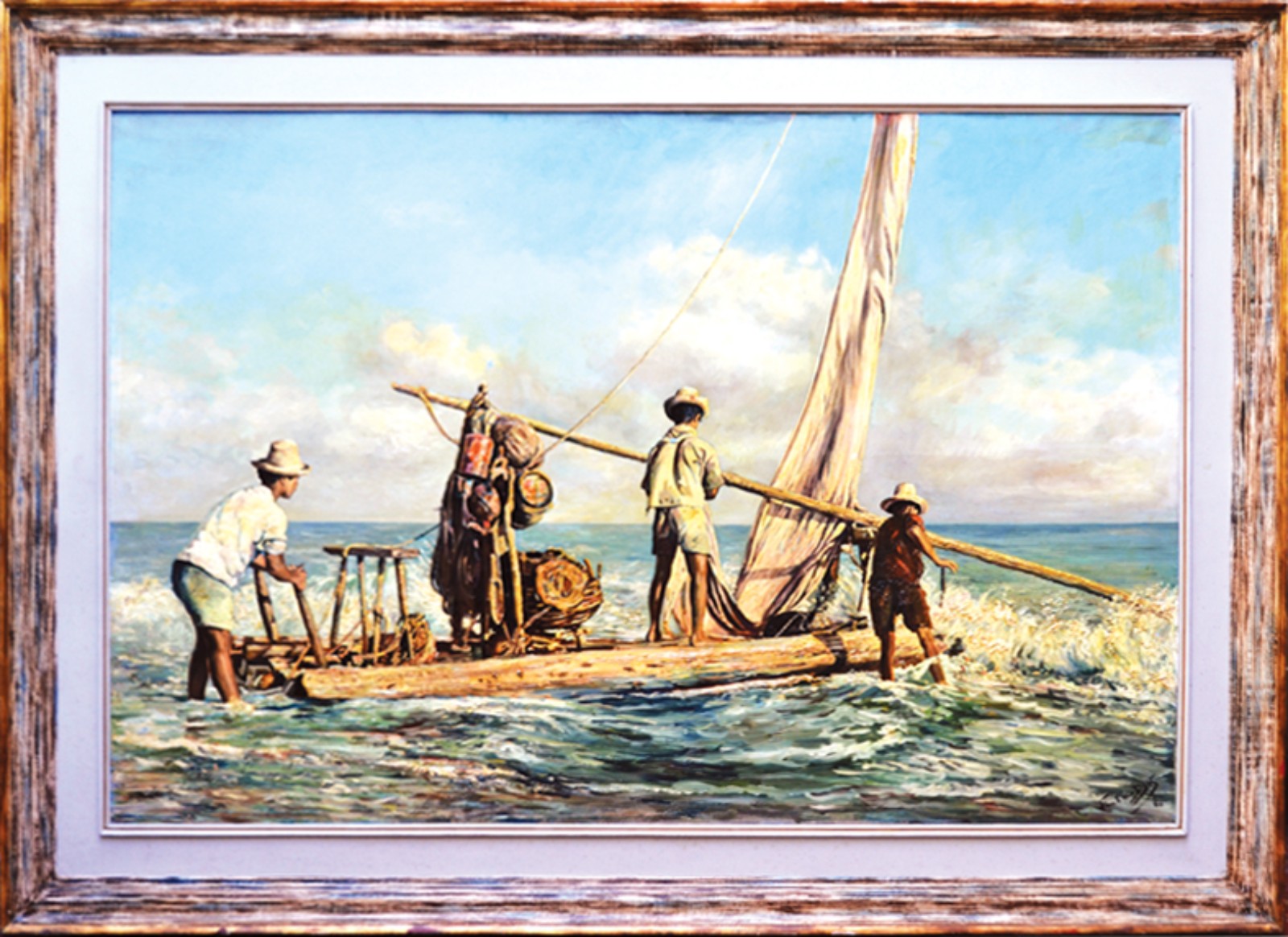 Win Van Dijk (1915-1990), Jangadeiros do Ceará, 1960 - foto 1 de 3