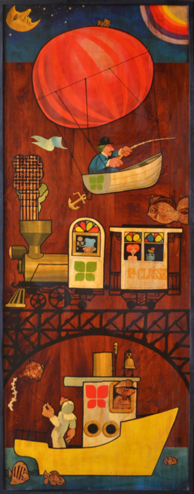 Juarez Machado (1941-2026), Painel, 1972 - foto 1 de 3