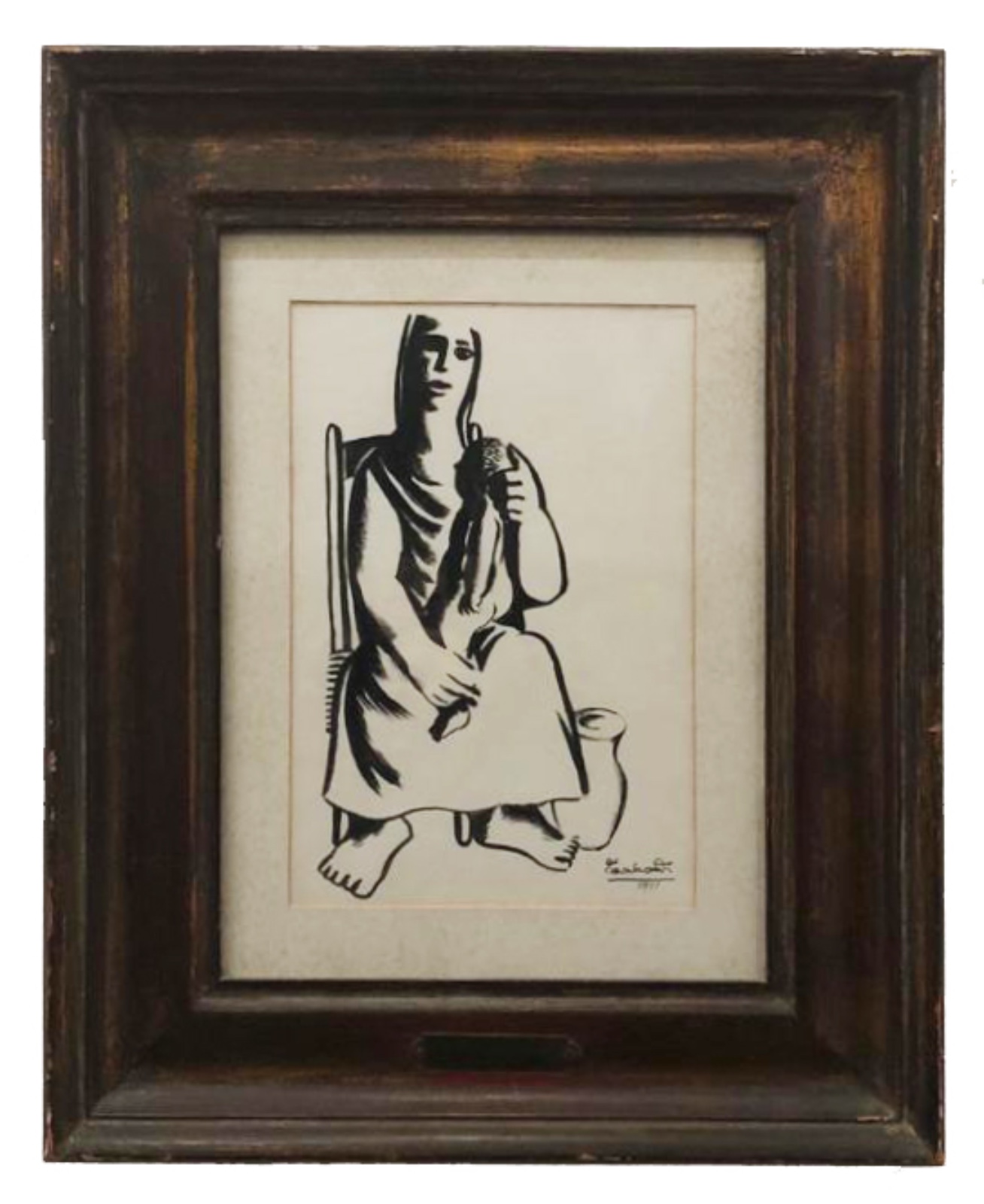 Di Cavalcanti (1897-1976), Mulher e Criança, 1941 - foto 2 de 4