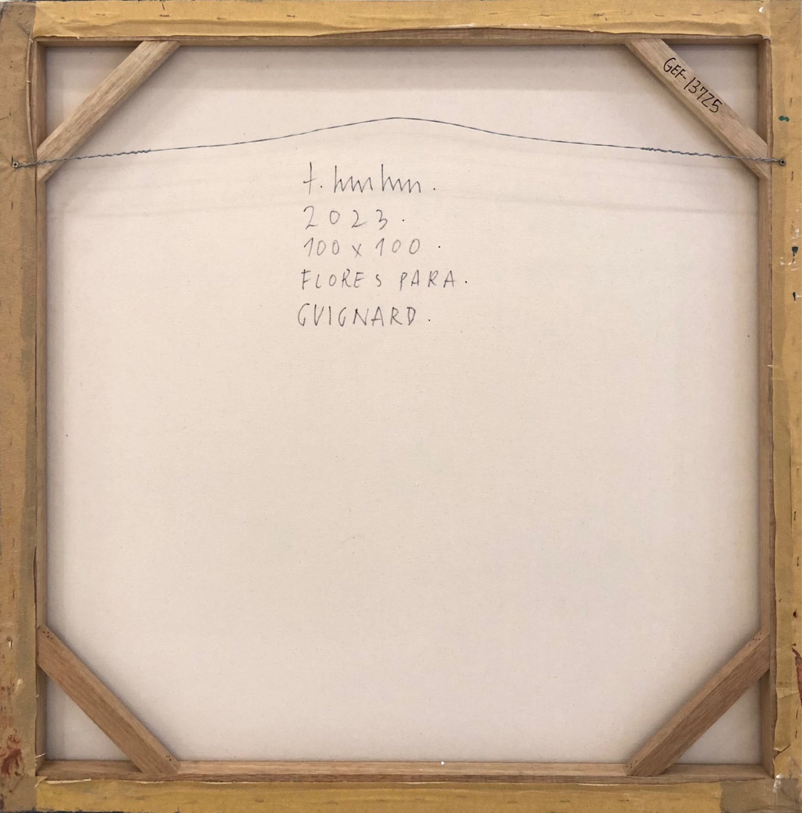 Fernando Lucchesi (1955), Flores para Guignard, 2023 - foto 4 de 4