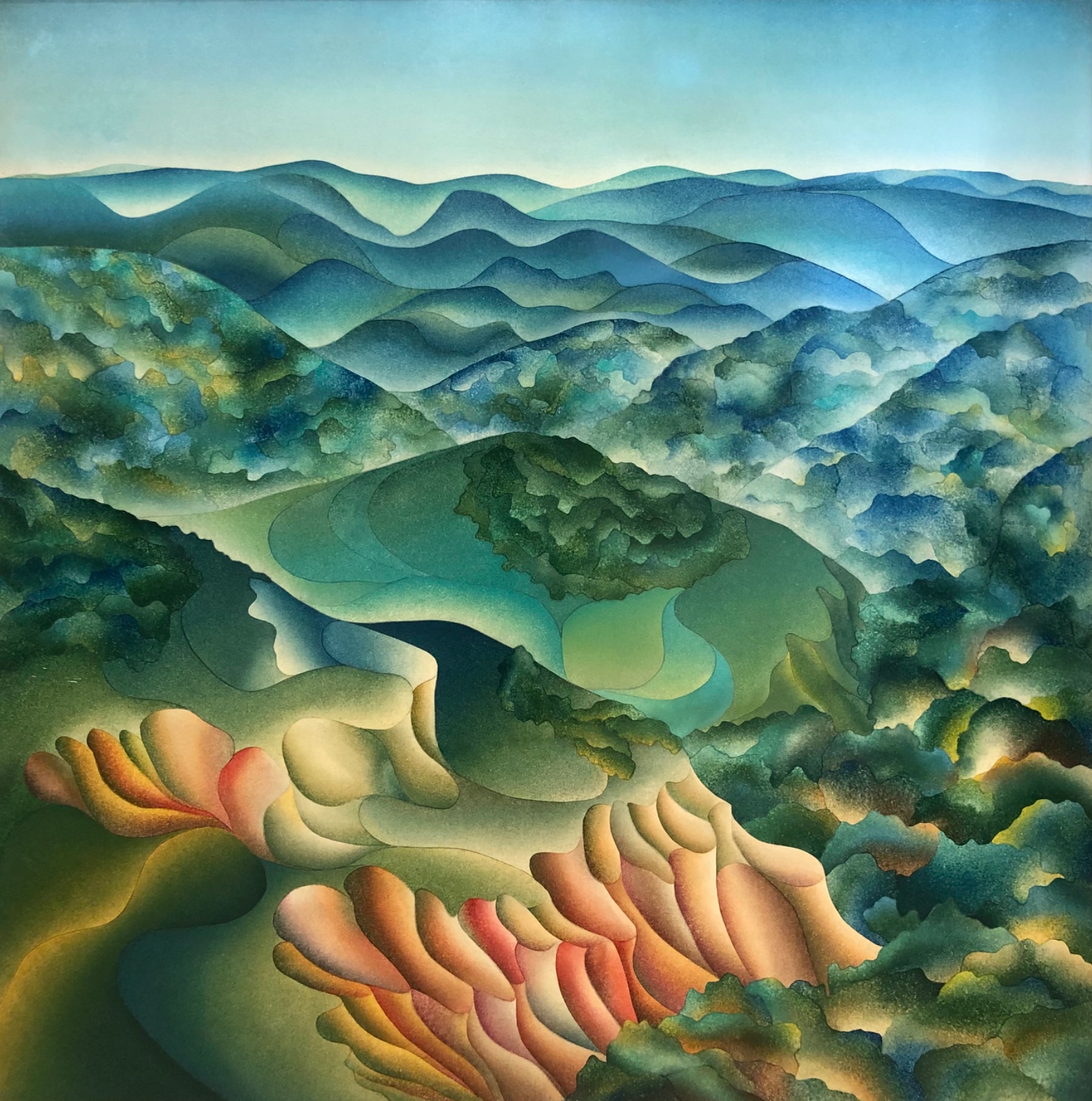 Roberto Vieira (1939), Paisagem, 1970 - foto 1 de 4