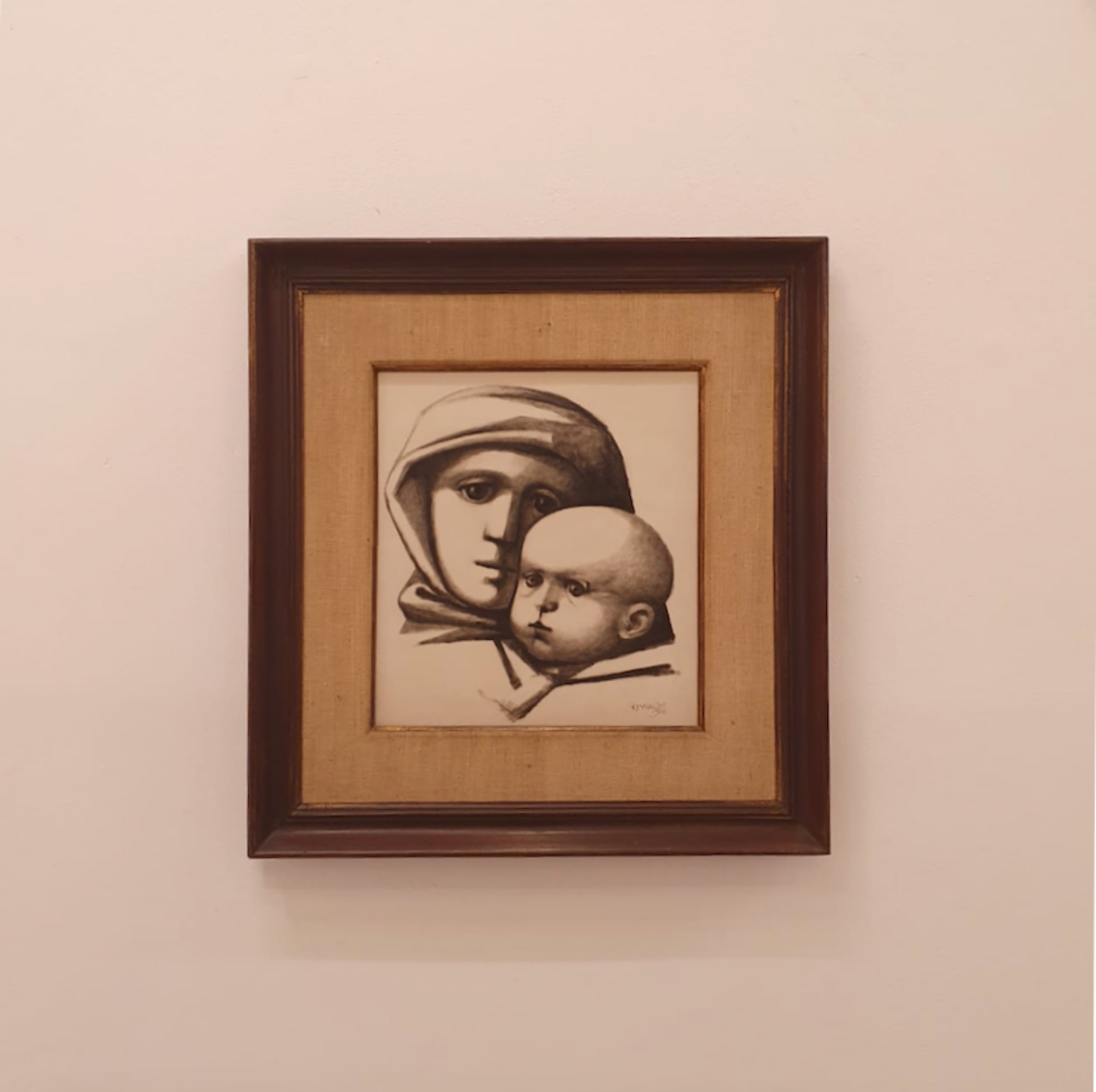 Reynaldo Fonseca (1925-2019), Mãe e Filho, 1976 - foto 2 de 2