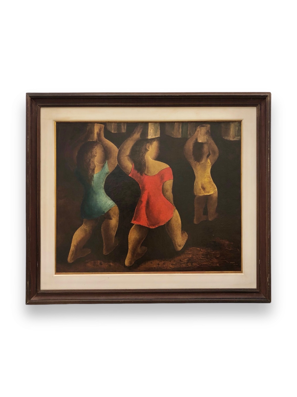 Orlando Teruz (1902-1984), Meninas com lata na cabeça, 1970 - foto 2 de 5