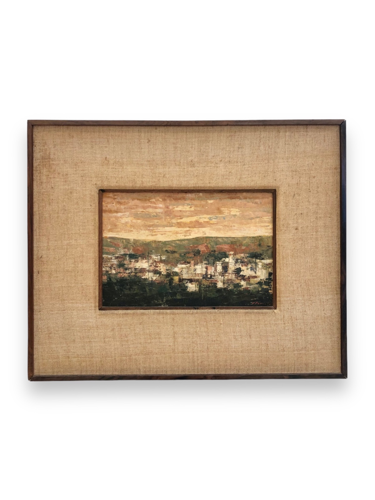 José Paulo Moreira da Fonseca (1922-2004), Tarde no povoado, 1968 - foto 2 de 4