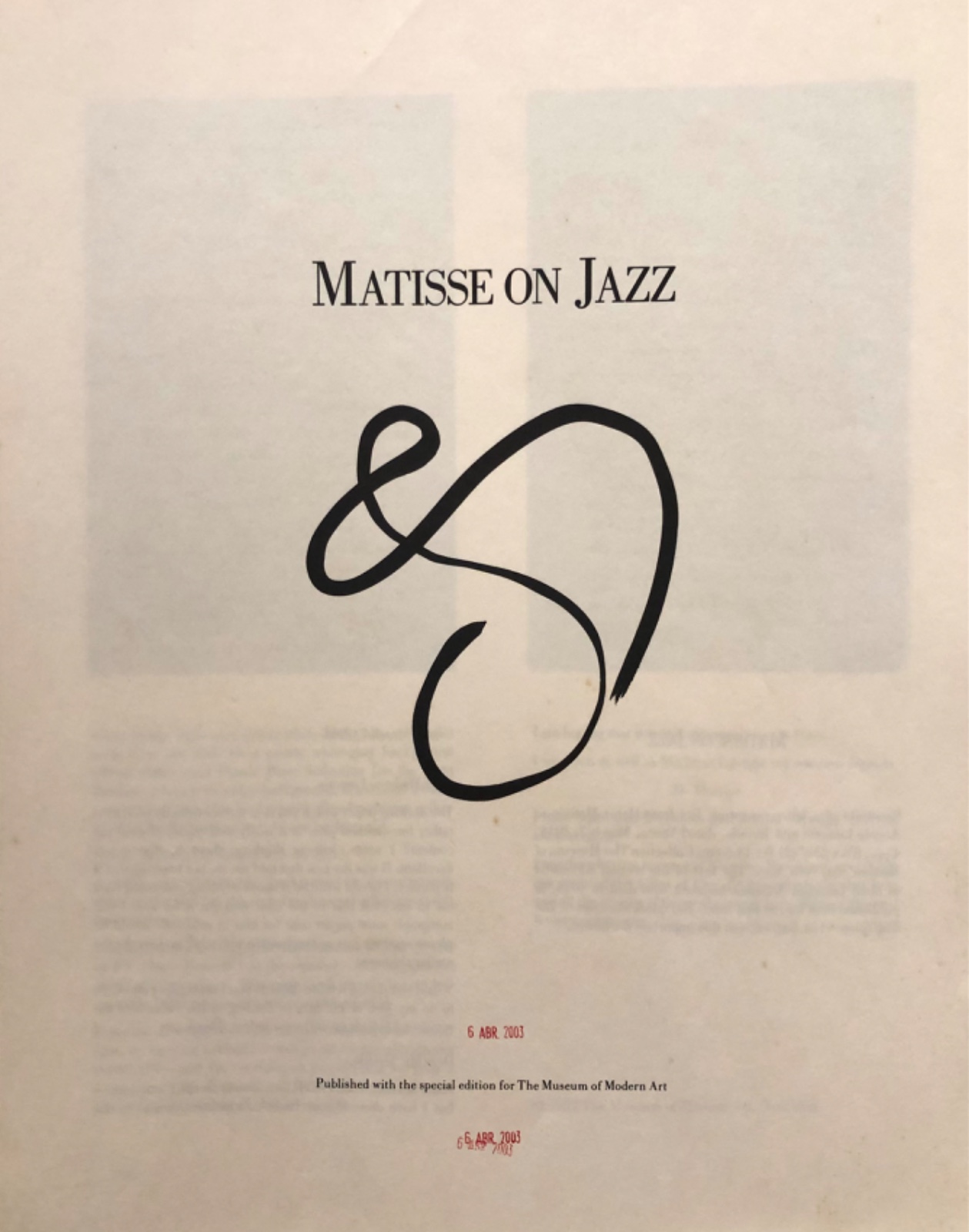Matisse (1869-1954), " Jazz 3 ", 1983 - foto 6 de 8