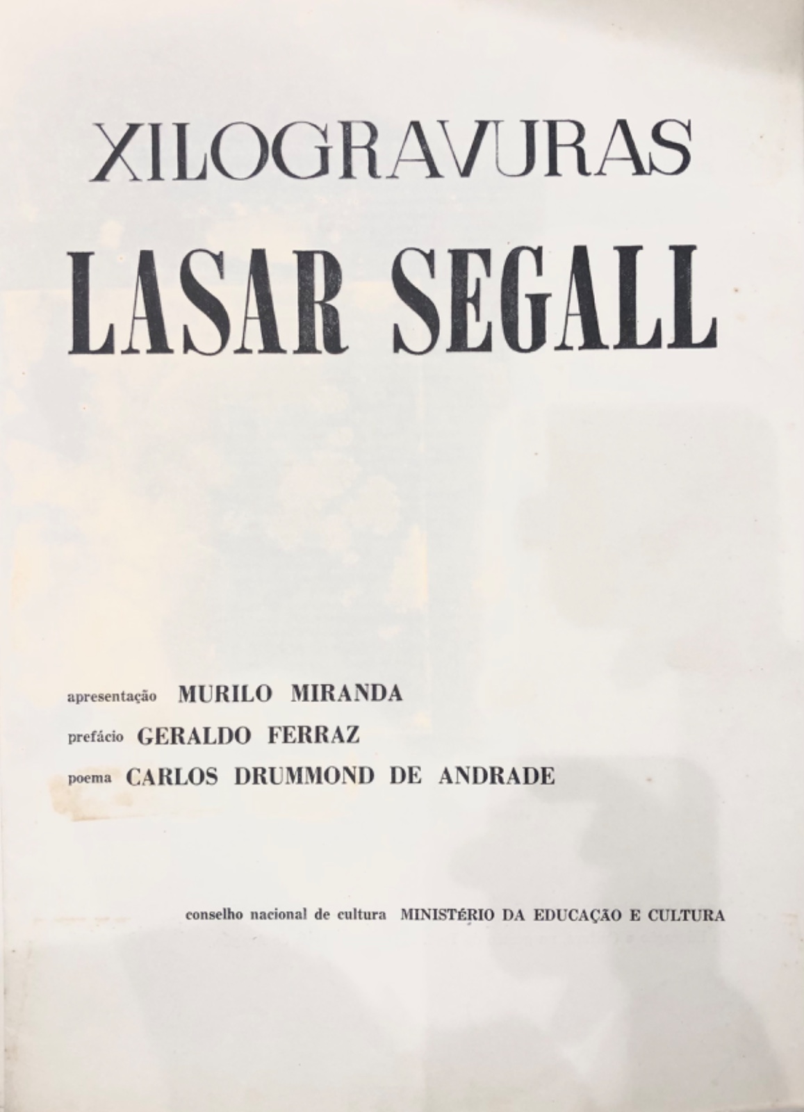 Lasar Segall (1891-1957), "Xilogravuras LASAR SEGALL", 1966 - foto 6 de 10