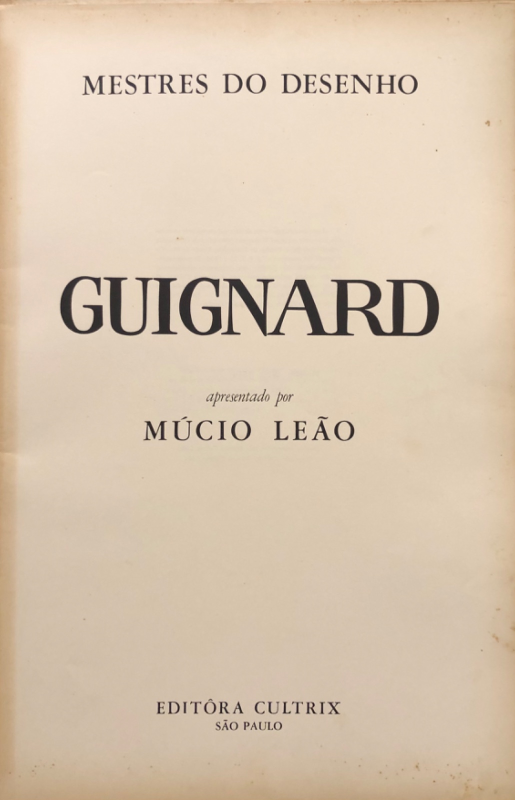 Alberto da Veiga Guignard (1896-1962), Mestres do desenho : Guignard, 1967 - foto 6 de 8