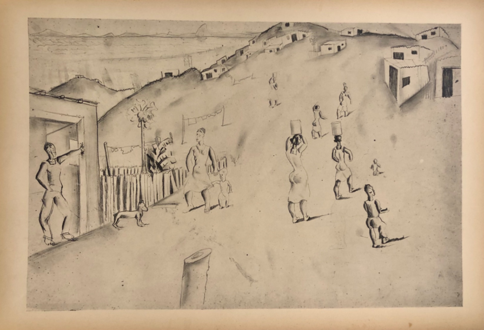 Cândido Portinari (1903-1962), "Mestre do desenho", 1976 - foto 6 de 8