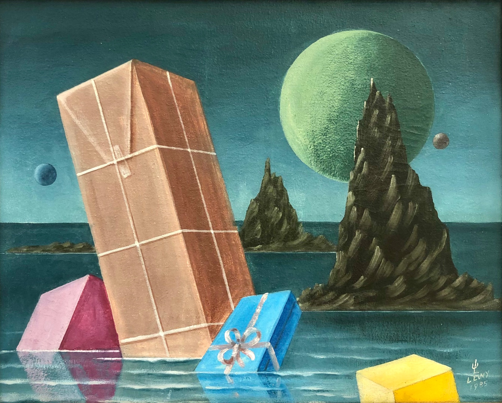 Walter Lewy (1905-1995), Terra Surreal, 1985 - foto 1 de 4