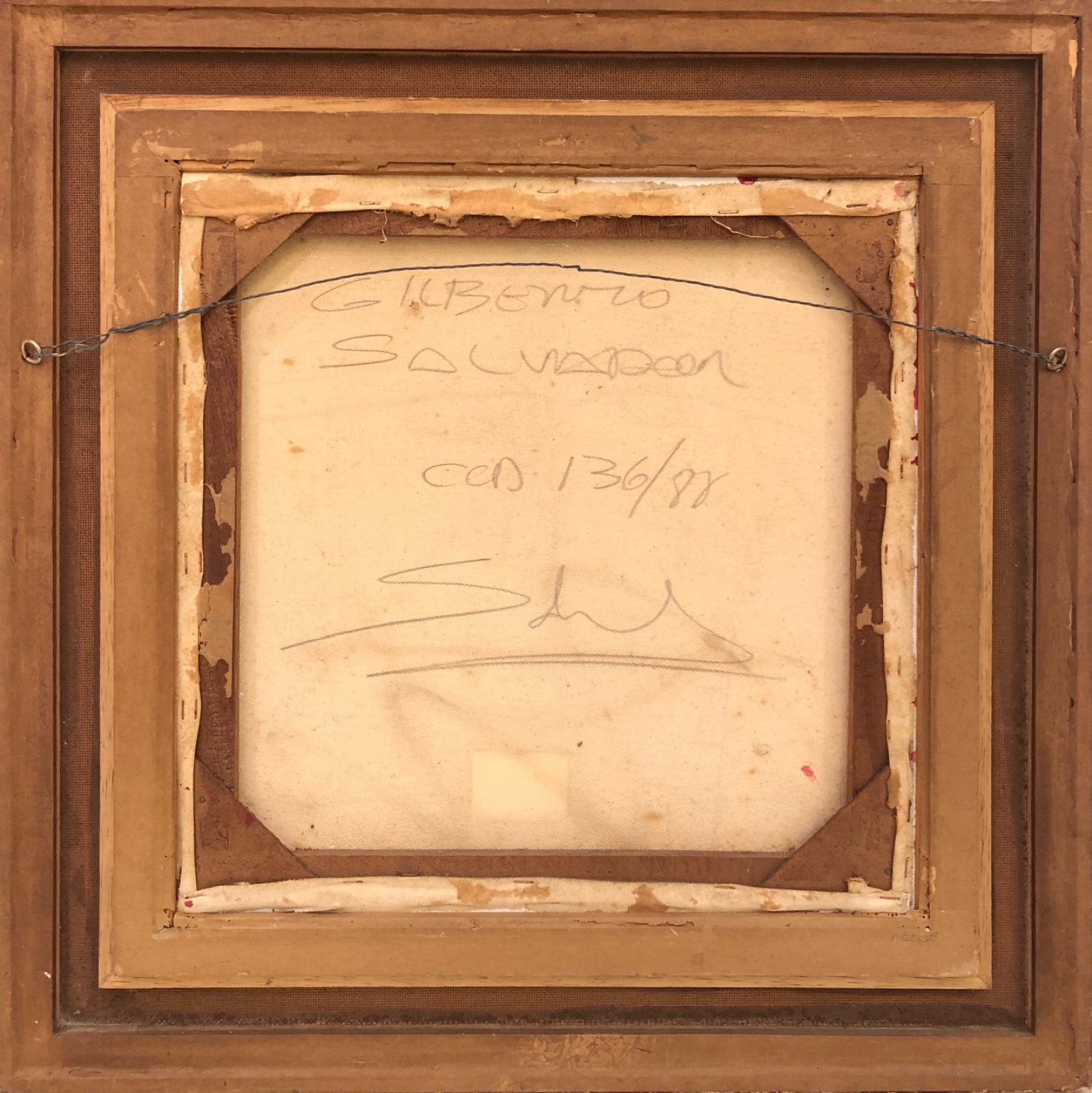 Gilberto Salvador (1946), Sem Título, 1988 - foto 4 de 4