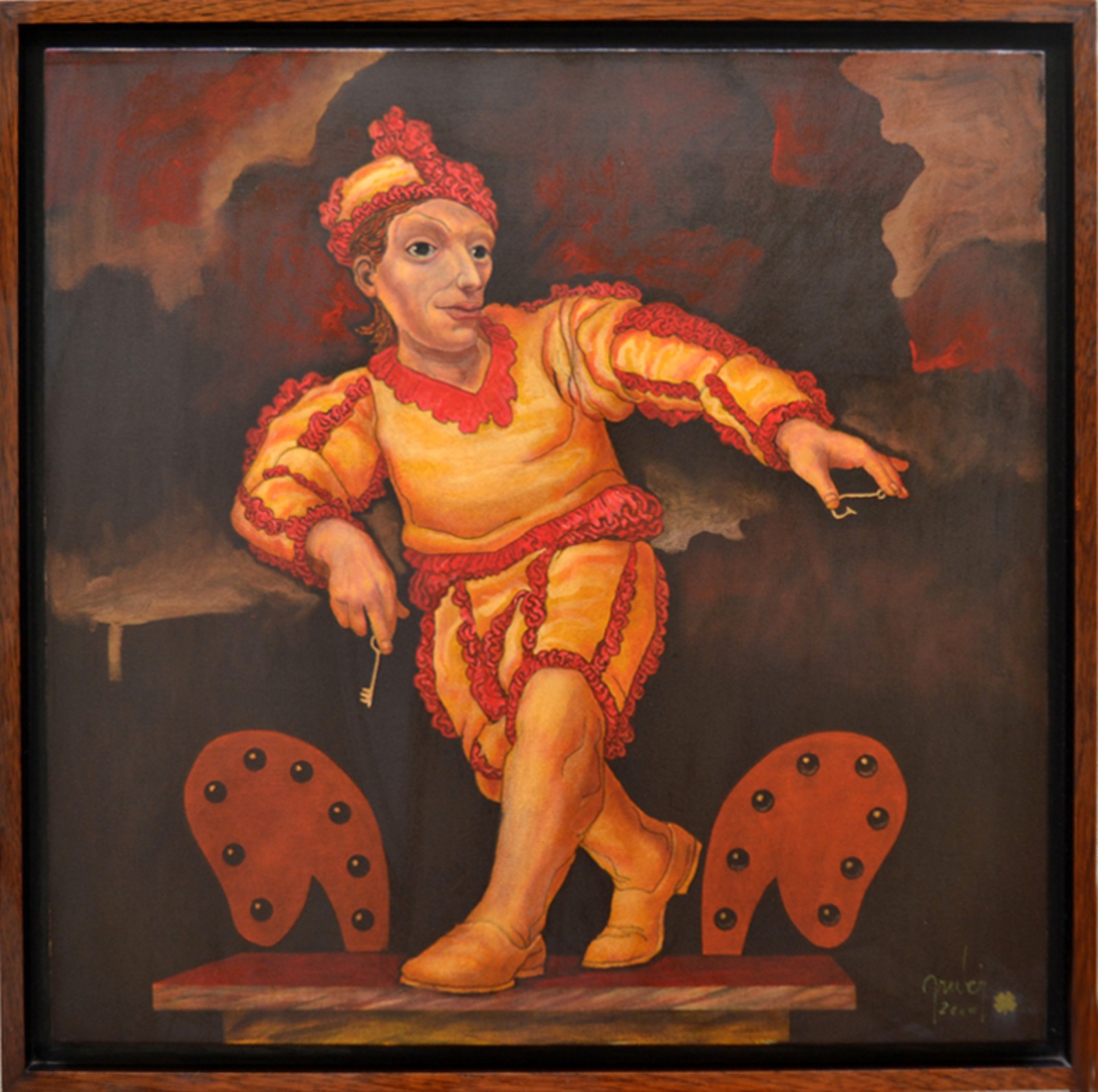 Mário Gruber (1927-2011), Fantasiado Cobre, 2000 - foto 1 de 3