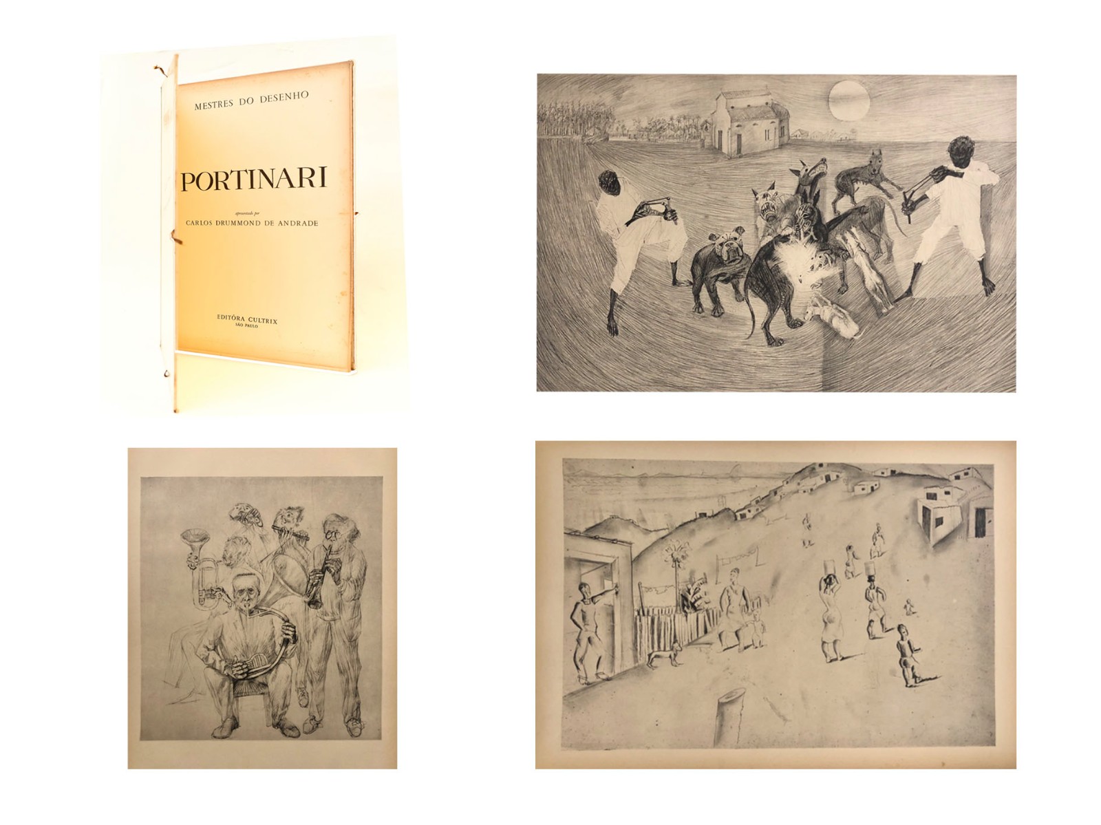 Cândido Portinari (1903-1962), "Mestre do desenho", 1976 - foto 1 de 8