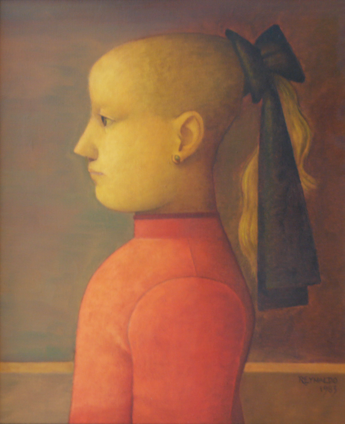 Reynaldo Fonseca (1925-2019), Menina de Perfil - foto 2 de 4