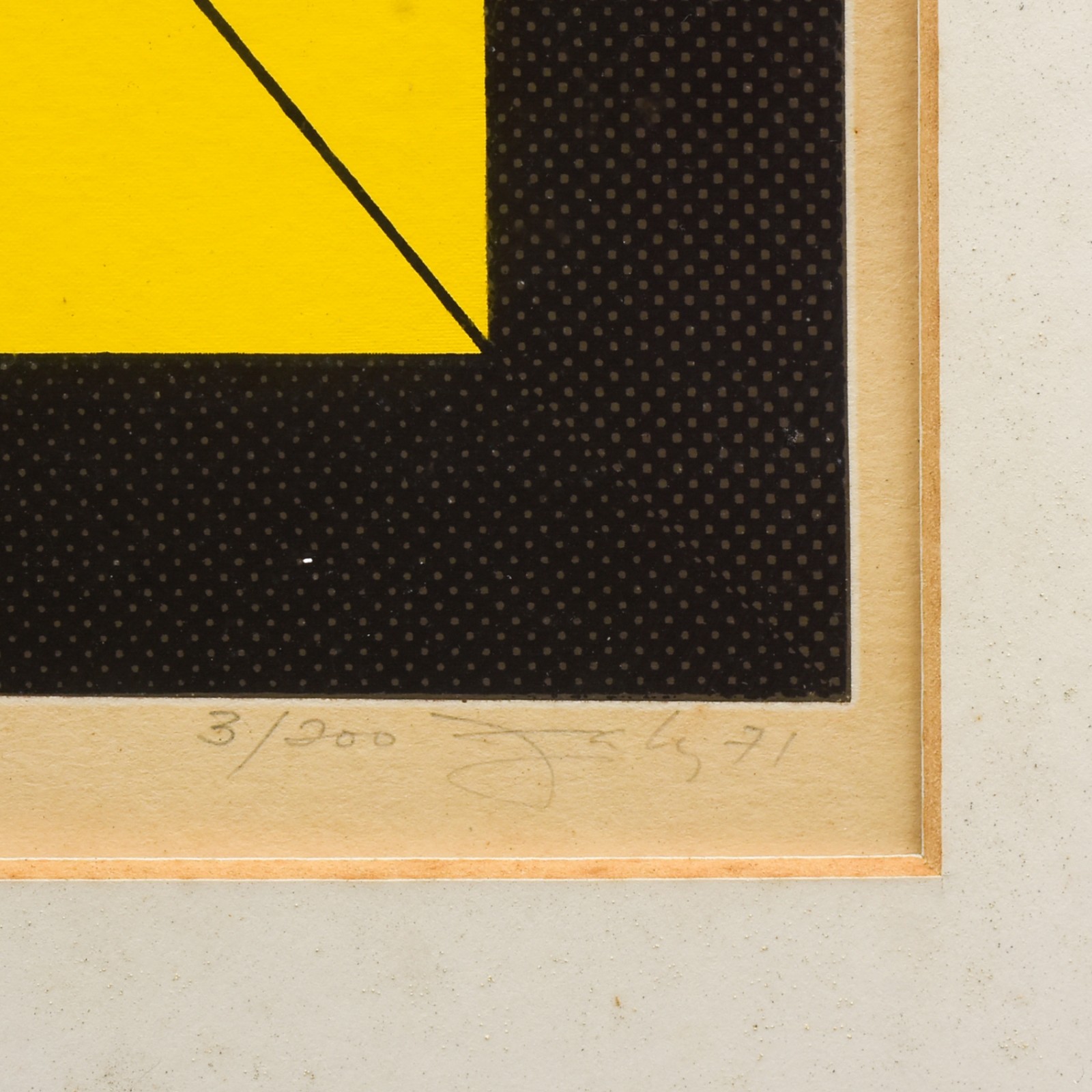 Abelardo Zaluar (1924-1987), Abstrato, 1971 - foto 3 de 4