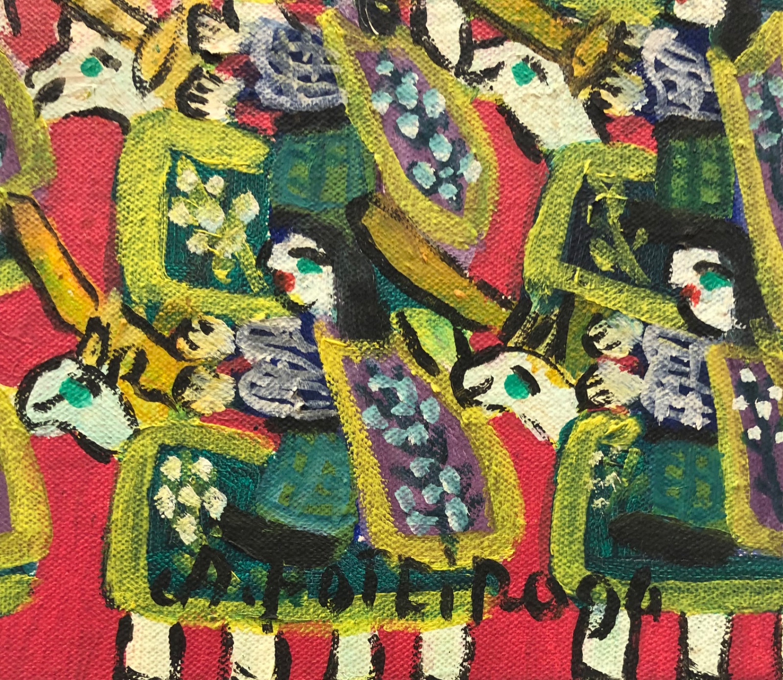 Antônio Poteiro (1925-2010), Cavalhadas, 1994 - foto 4 de 4