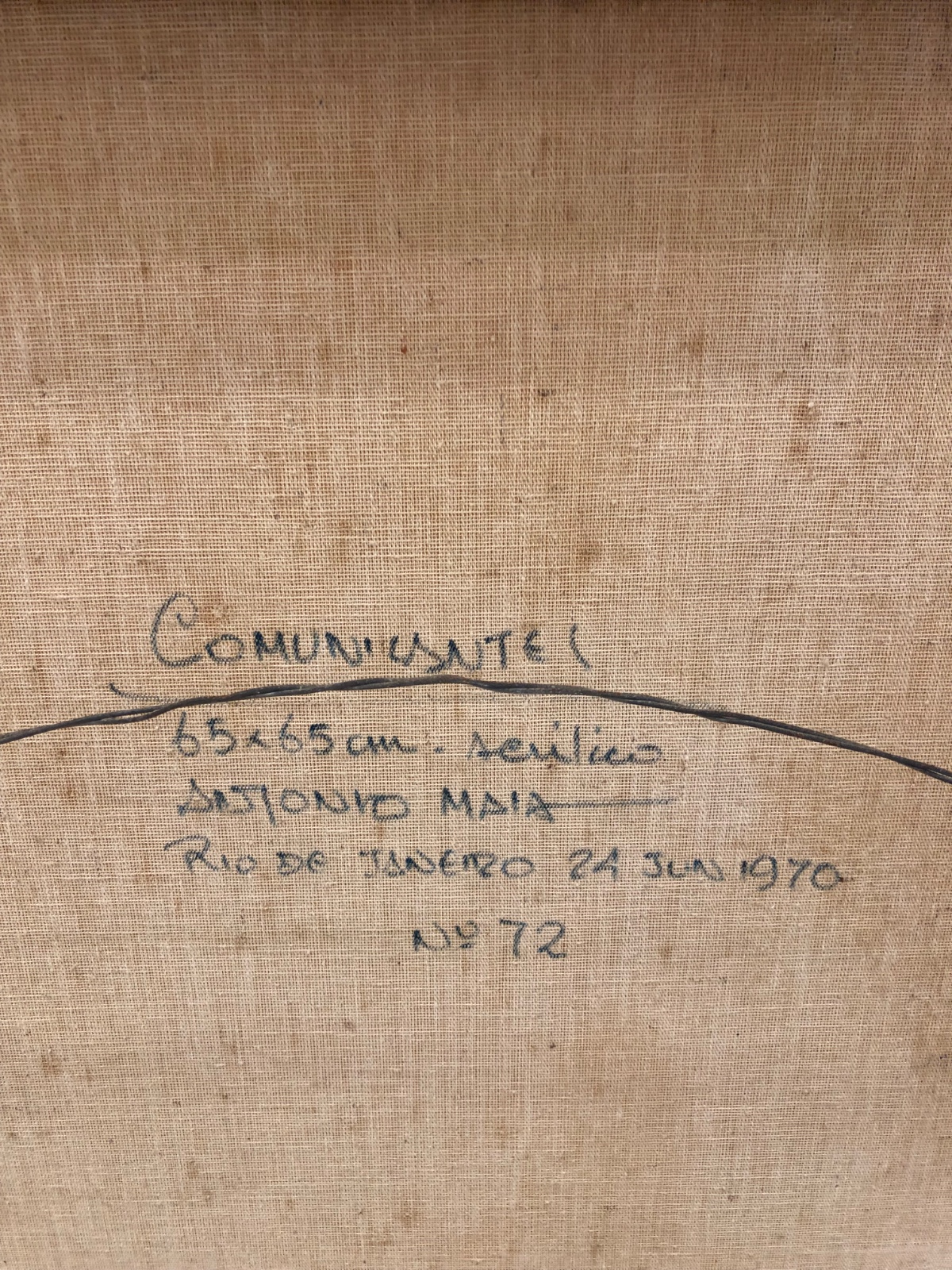 Antonio Maia (1928-2008), Comunicante n. 72, 1970 - foto 3 de 4