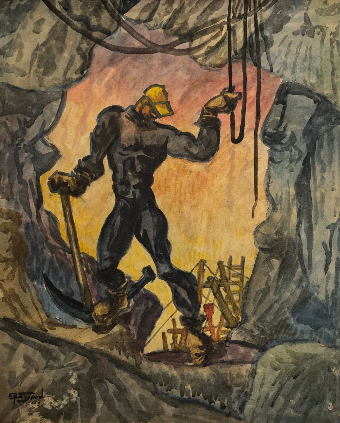 Eugênio Sigaud (1899-1979), O túnel, 1978 - foto 1 de 6
