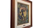 Eugênio Sigaud (1899-1979), O túnel, 1978 - Óleo s/ tela<br>Ass. inf. esquerdo e verso
