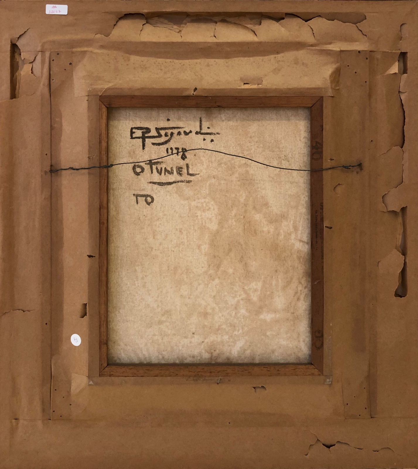 Eugênio Sigaud (1899-1979), O túnel, 1978 - foto 6 de 6