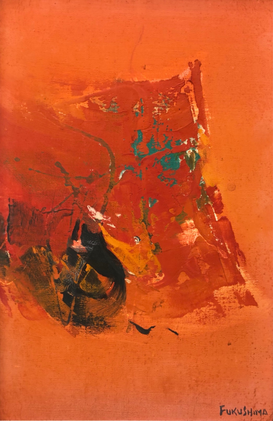 Takashi Fukushima (1920-2001), Abstrato informal, - foto 1 de 4