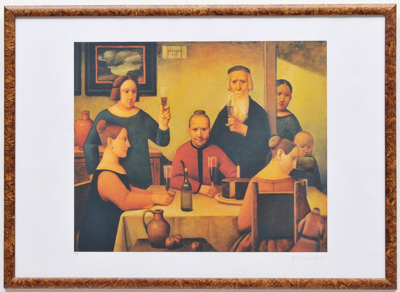 Reynaldo Fonseca (1925-2019), Cena de taberna ,2003 - foto 3 de 6