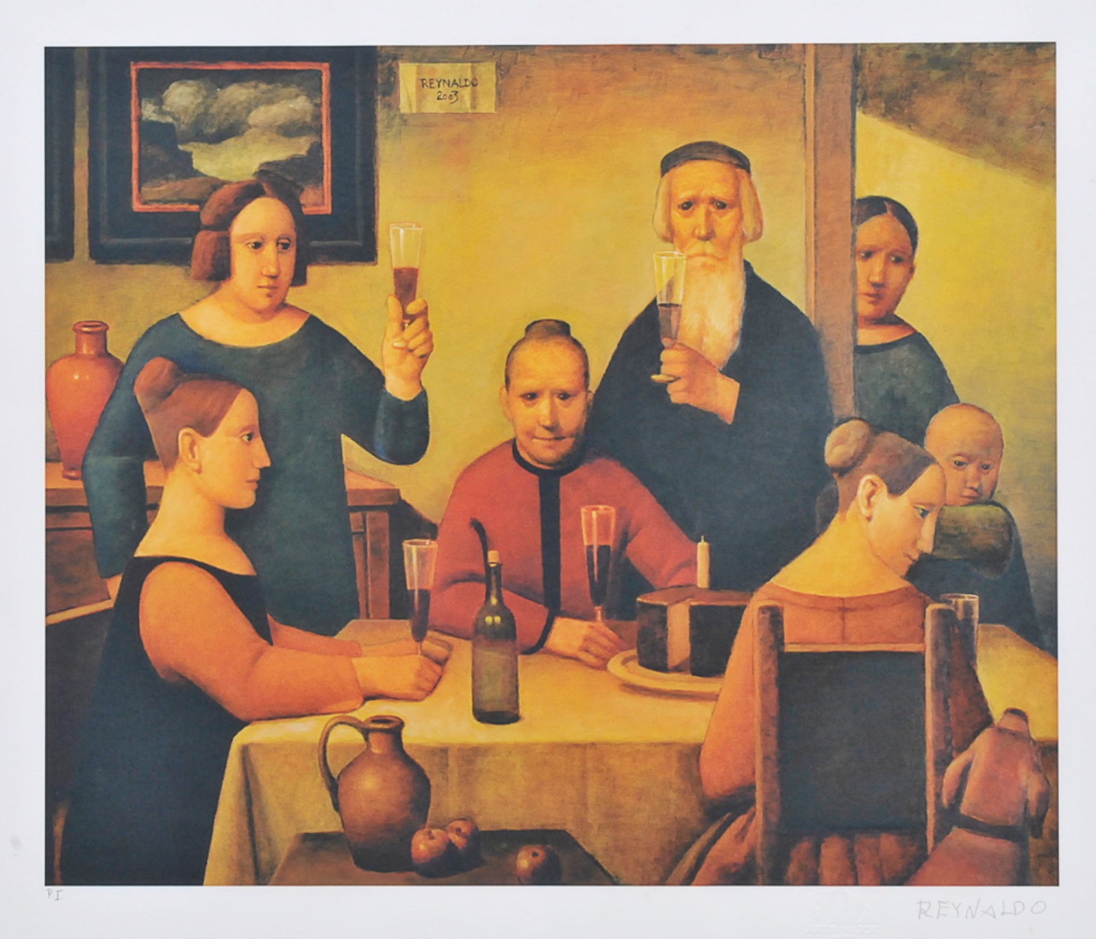 Reynaldo Fonseca (1925-2019), Cena de taberna ,2003 - foto 1 de 6
