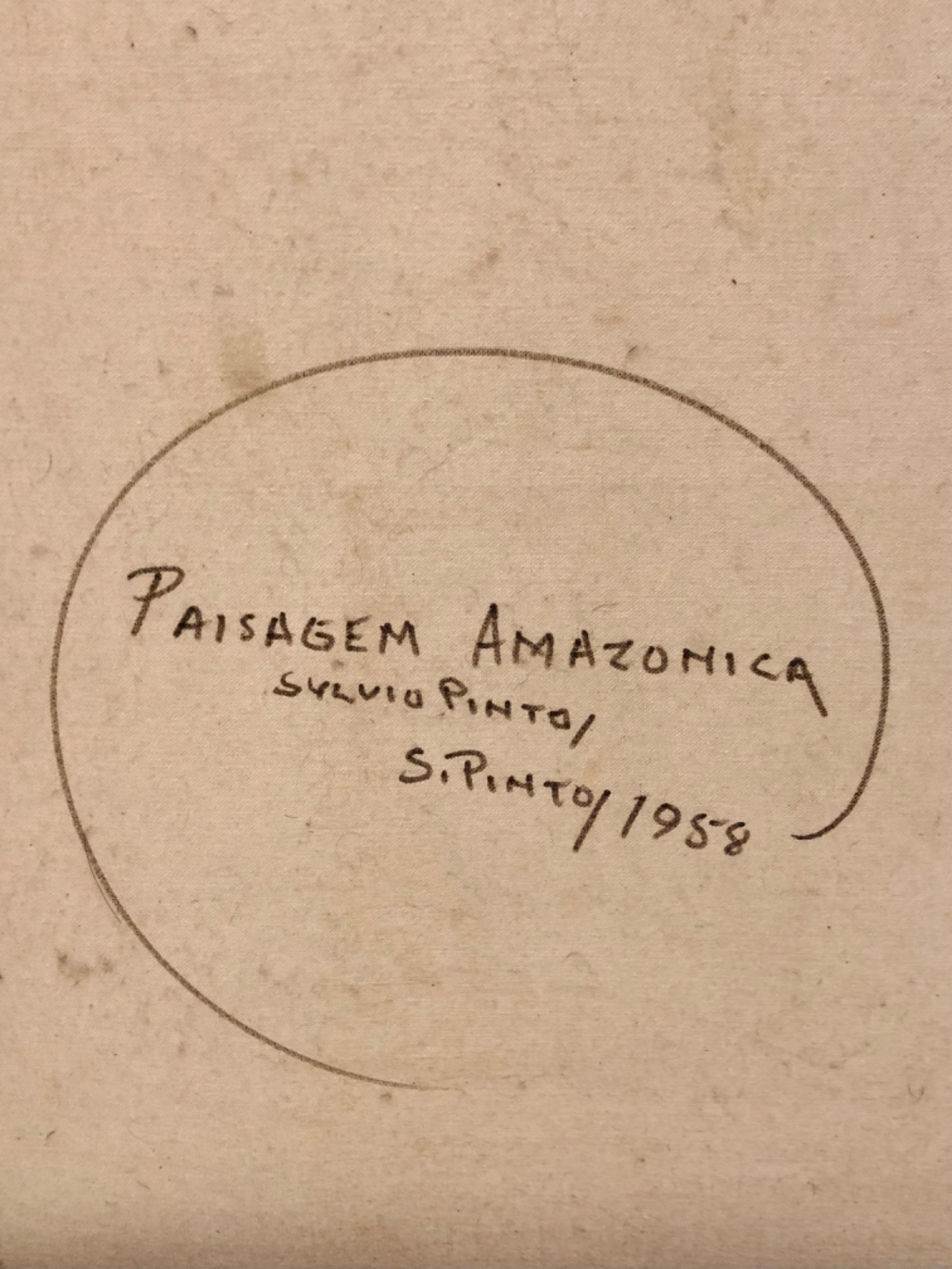 Sylvio Pinto (1918-1997), Paisagem Amazonica, 1959 - foto 4 de 5