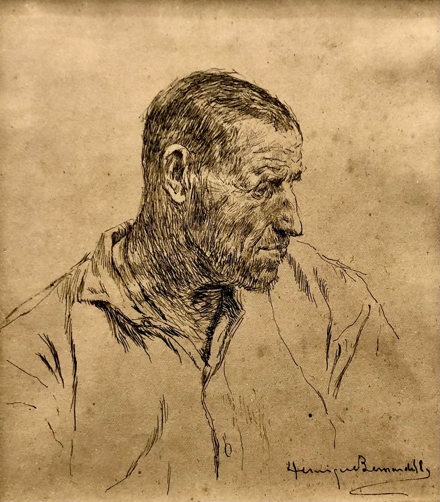 Henrique Bernardelli  (1857-1936), Figura Masculina - foto 1 de 4