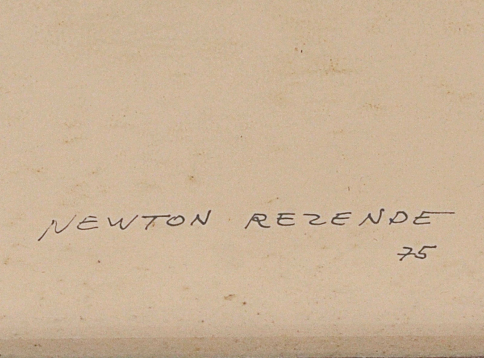 Newton Rezende (1912-1994), Oxalá, 1975 - foto 4 de 5
