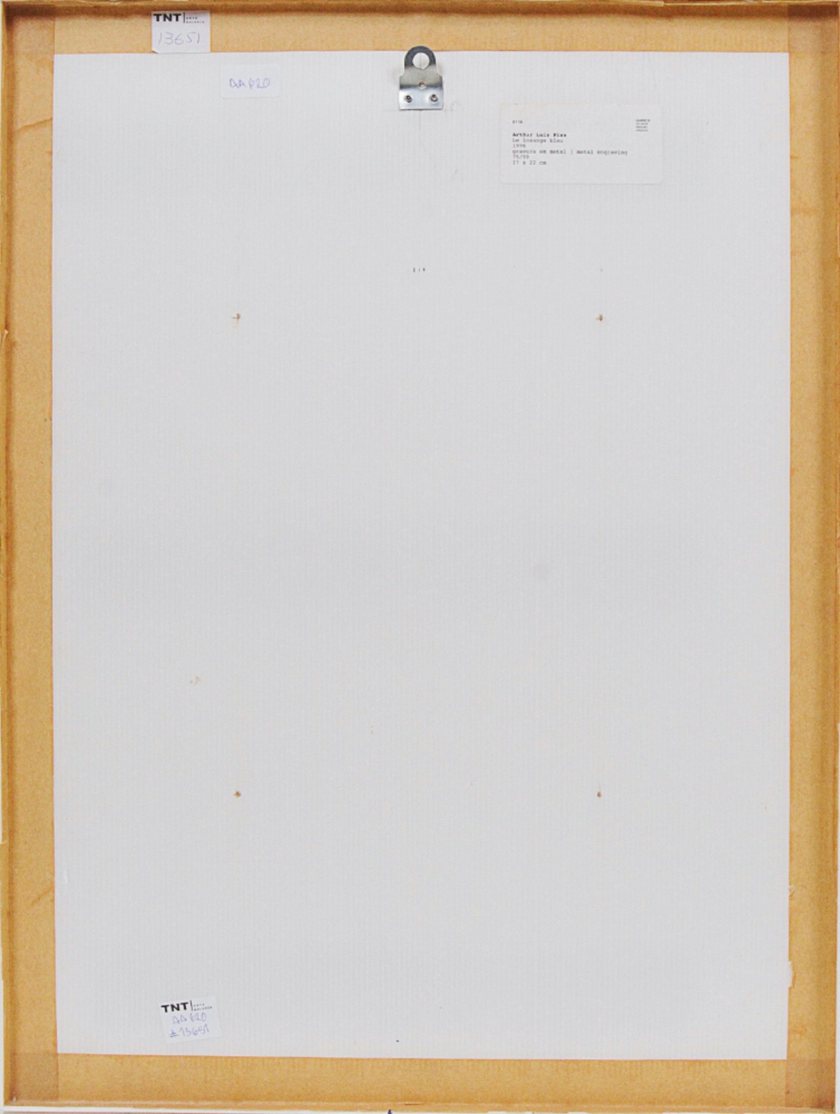 Arthur Luiz Piza (1928-2017), Le losange bleu, 1996 - foto 6 de 6