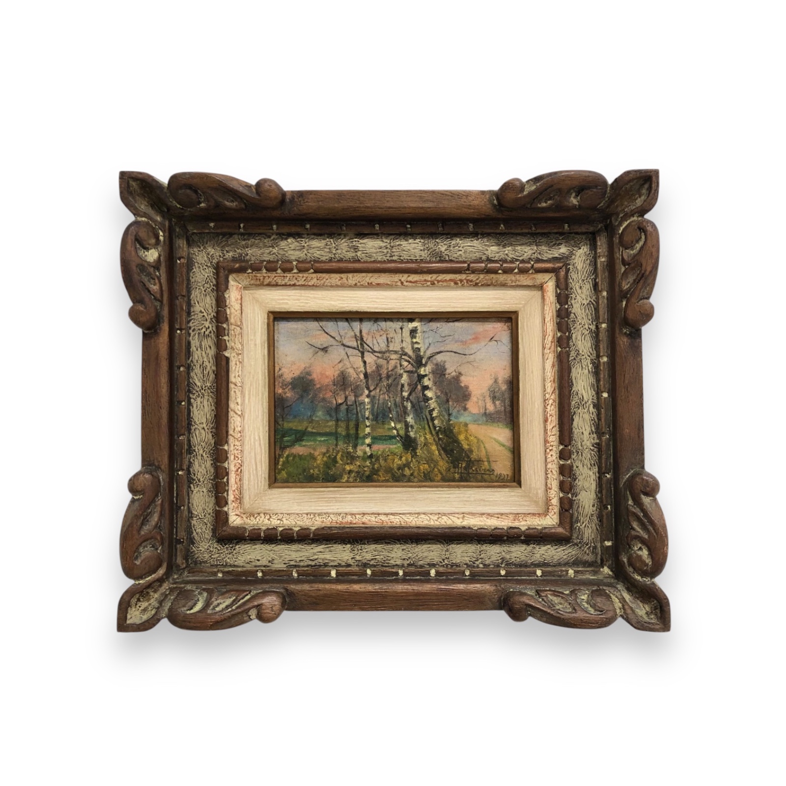 Antônio Parreiras (1860-1937), Paisagem, 1927 - foto 2 de 4