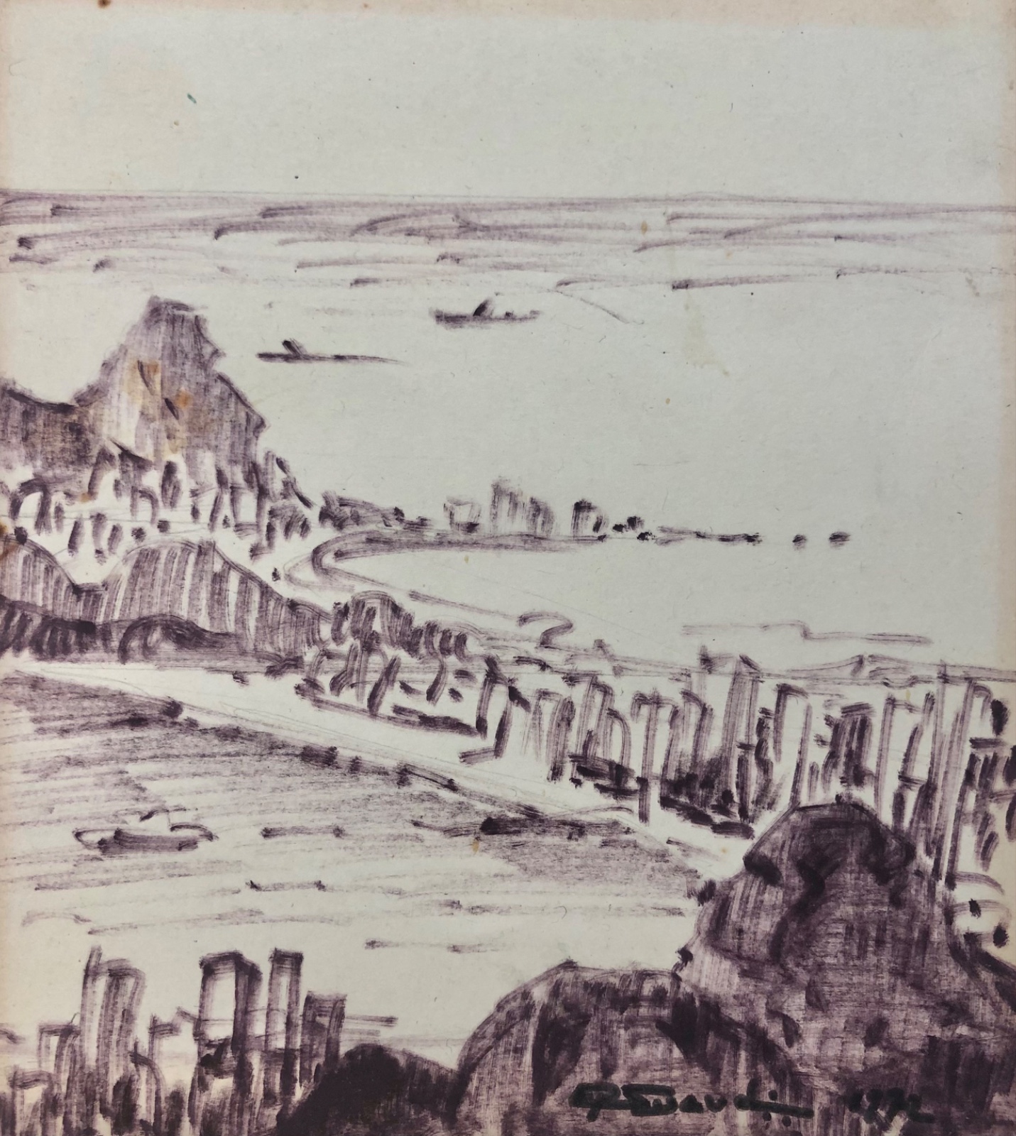 Eugênio Sigaud (1899-1979), Pasaigem do rio, 1972 - foto 1 de 4